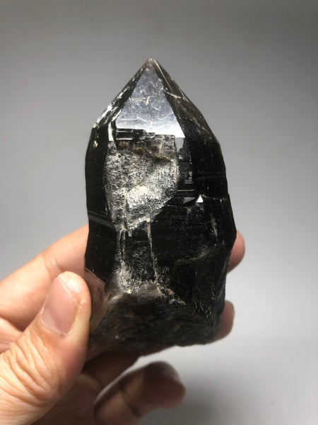 Morion Quartz Raw Crystals 168g