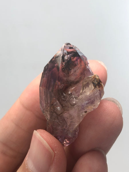 Amethyst Quartz Double Terminated Raw Crystals 16g