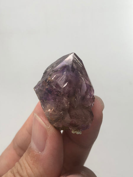 Amethyst Quartz with Mini Enhydro Raw Crystals 16g