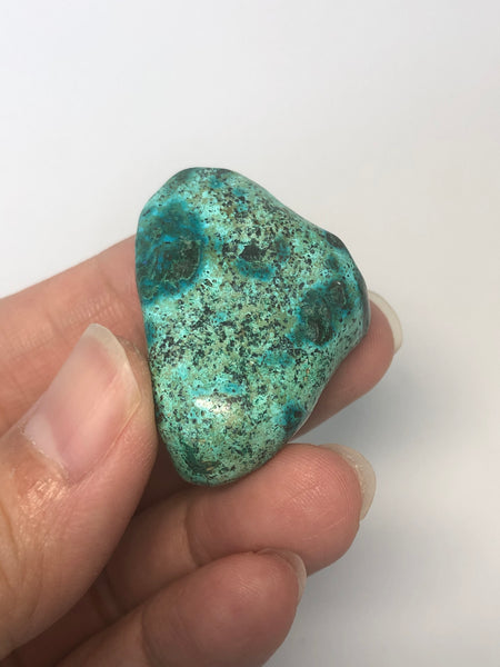Chrysocolla with Heterogenite Tumbled Stones 16g