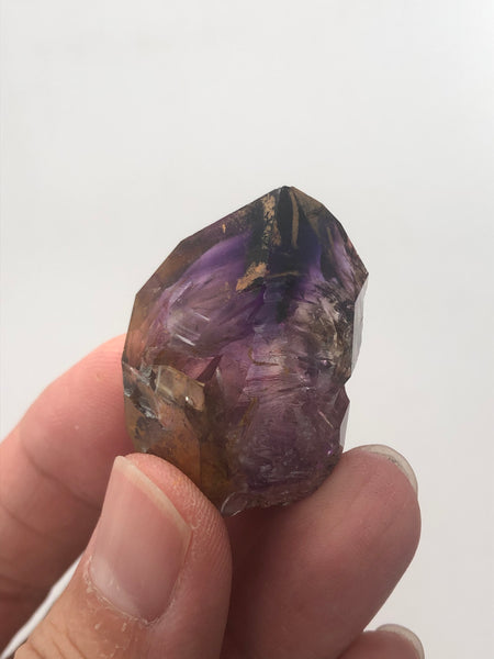 Amethyst Quartz with Mini Enhydro Raw Crystals 17g