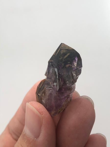 Amethyst Quartz with Mini Enhydro Raw Crystals 17g