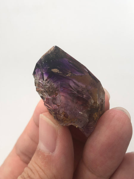 Amethyst Quartz with Mini Enhydro Raw Crystals 17g