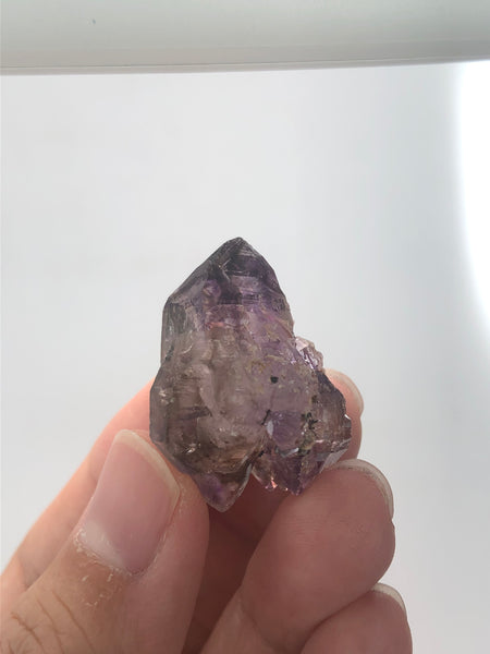 Amethyst Quartz Double Terminated Raw Crystals 18g