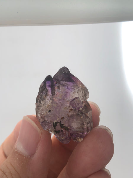 Amethyst Quartz Double Terminated Raw Crystals 18g