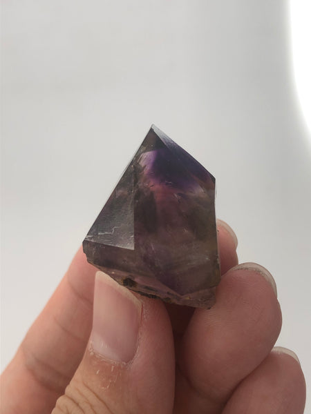 Amethyst Quartz with Mini Enhydro Raw Crystals 18g