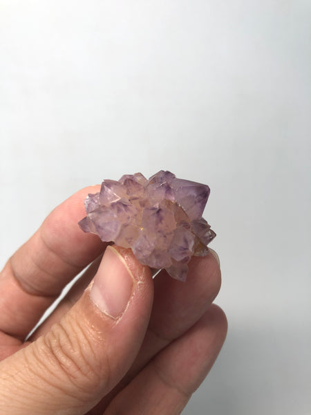 Amethyst Spirit Cactus Quartz Raw Crystals 18g