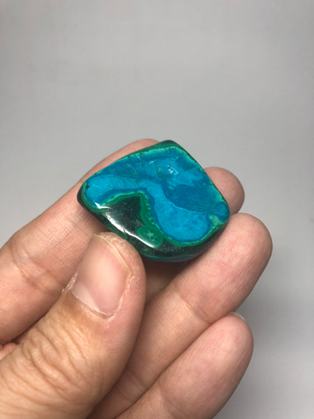 Chrysocolla Malachite Raw Crystals 18g