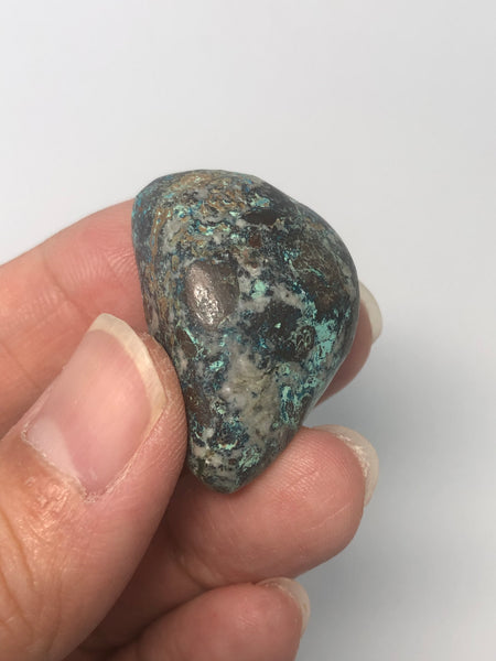Shattuckite with Chrysocolla Tumbled Stones 18g