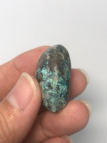 Shattuckite with Chrysocolla Tumbled Stones 18g