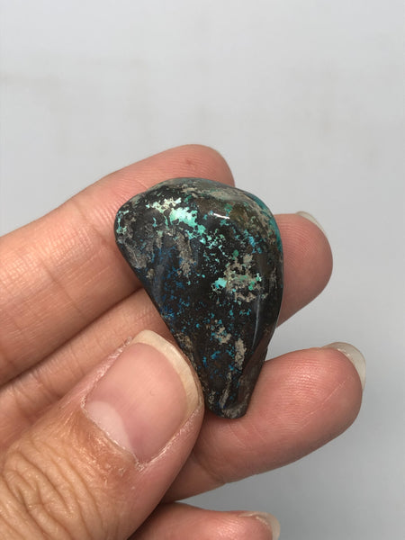 Chrysocolla with Dioptase Tumbled Stones 19g