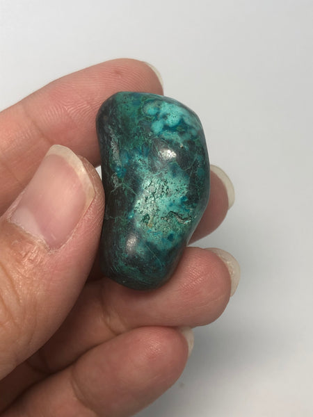 Chrysocolla with Heterogenite Tumbled Stones 19g