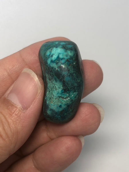 Chrysocolla with Heterogenite Tumbled Stones 19g