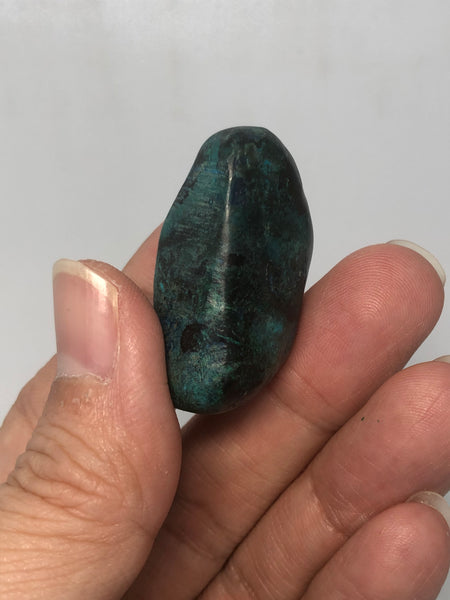 Chrysocolla with Shattuckite Tumbled Stones 19g