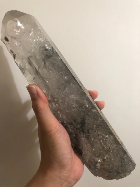 Tibetan Quartz Point with Enhydro 2042g