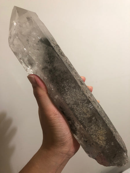 Tibetan Quartz Point with Enhydro 2042g