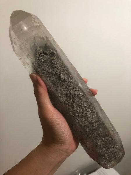 Tibetan Quartz Point with Enhydro 2042g