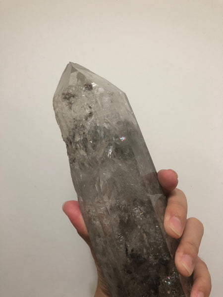 Tibetan Quartz Point with Enhydro 2042g