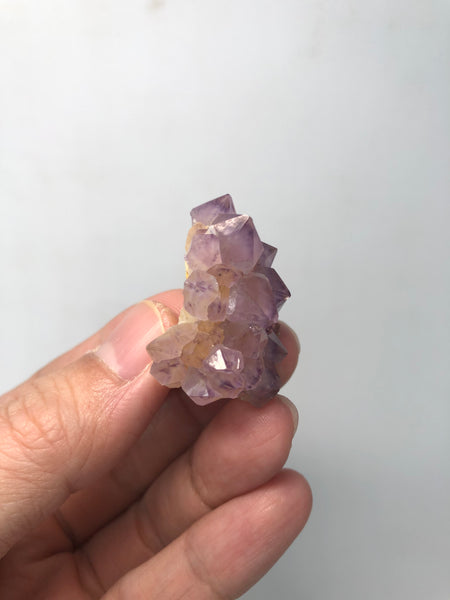 Amethyst Spirit Cactus Quartz Raw Crystals 21g