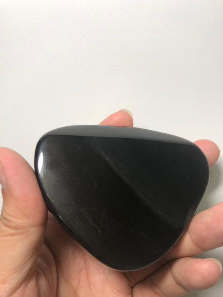 Rainbow Obsidian Polished Heart Shape 229g