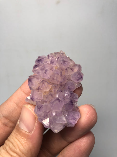 Amethyst Spirit Cactus Quartz Raw Crystals 22g