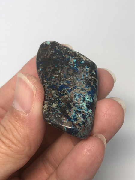 Shattuckite with Chrysocolla Tumbled Stones 22g