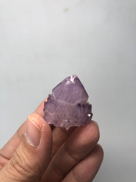 Amethyst Spirit Cactus Quartz Raw Crystals 22g