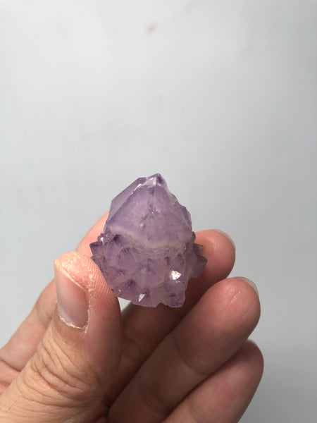 Amethyst Spirit Cactus Quartz Raw Crystals 22g