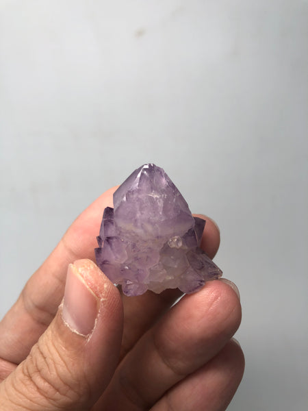 Amethyst Spirit Cactus Quartz Raw Crystals 22g