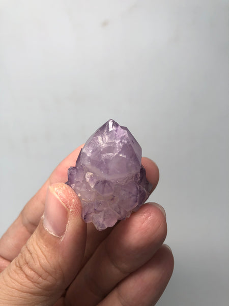 Amethyst Spirit Cactus Quartz Raw Crystals 22g
