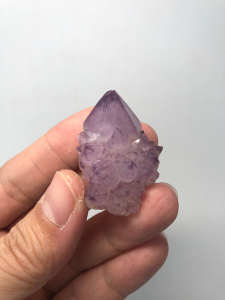 Amethyst Spirit Cactus Quartz Raw Crystals 23g