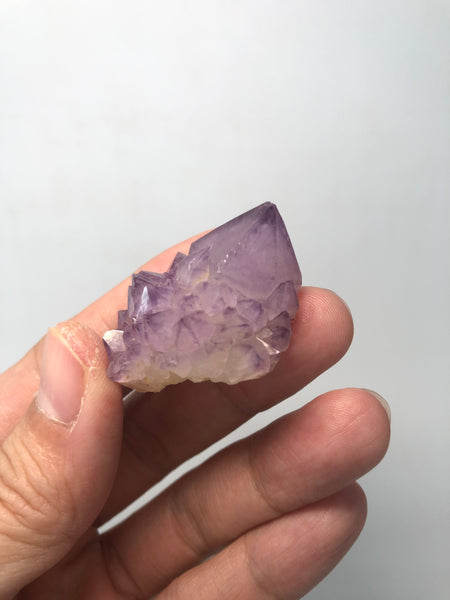 Amethyst Spirit Cactus Quartz Raw Crystals 23g