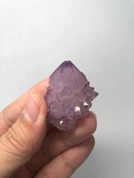 Amethyst Spirit Cactus Quartz Raw Crystals 23g