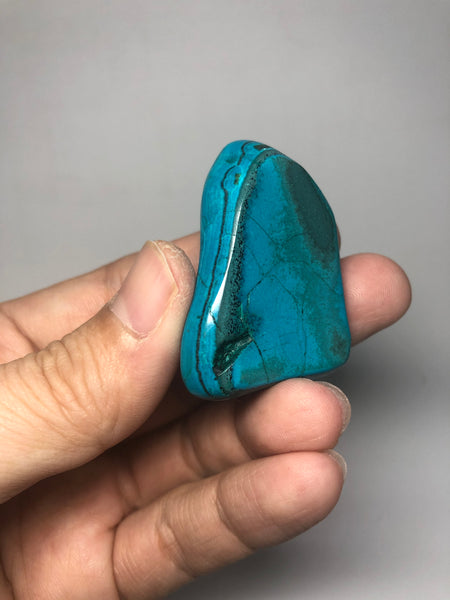 Chrysocolla Malachite Raw Crystals 23g
