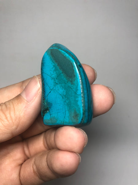 Chrysocolla Malachite Raw Crystals 23g