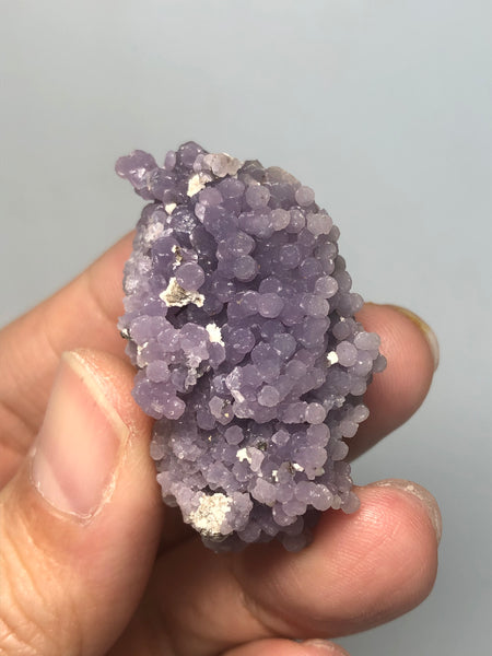 Grape Agate Raw Crystals 23g