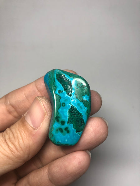 Chrysocolla Malachite Raw Crystals 23g