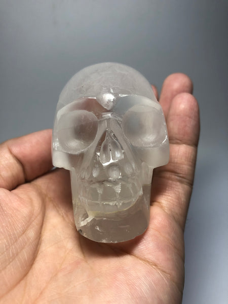 Selenite Crystal Skull 250g