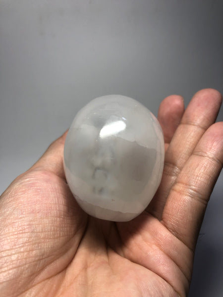 Selenite Crystal Skull 250g