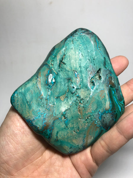 Chrysocolla Malachite Raw Crystals 259g