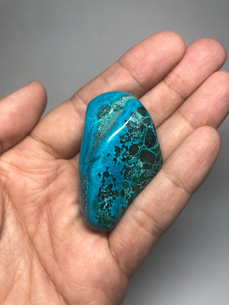 Chrysocolla Malachite with Heterogenite Raw Crystals 25g