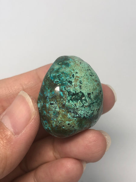 Chrysocolla with Heterogenite Tumbled Stones 25g