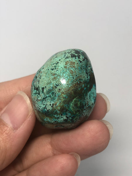 Chrysocolla with Heterogenite Tumbled Stones 25g