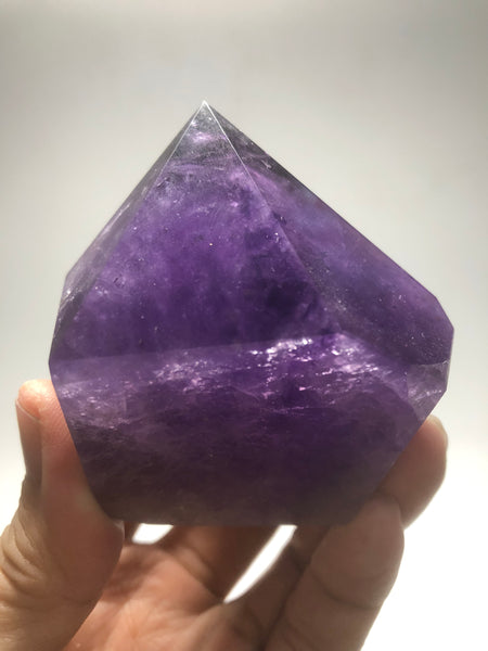 Polished Amethyst Crystals Point 266g