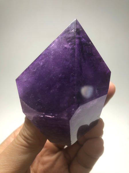 Polished Amethyst Crystals Point 266g