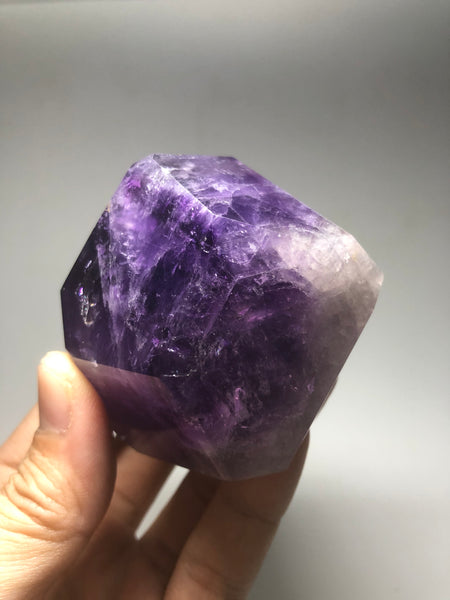 Polished Amethyst Crystals Point 266g