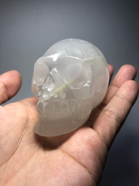 Selenite Crystal Skull 266g