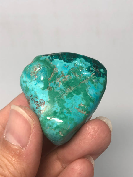 Chrysocolla with Dioptase Tumbled Stones 26g