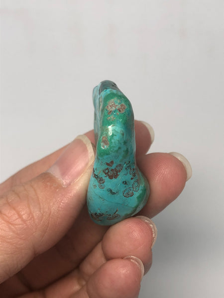 Chrysocolla with Dioptase Tumbled Stones 26g