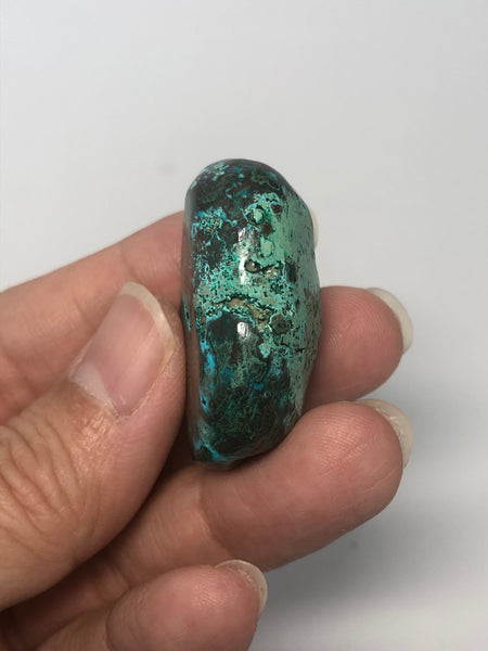 Chrysocolla with Heterogenite Tumbled Stones 26g